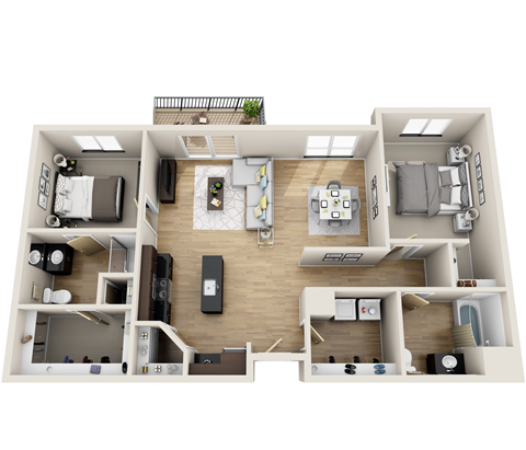 3103 E Calgary Studio-3 Beds Apartment for Rent - Photo Gallery 13